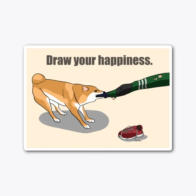 Draw your happiness. 